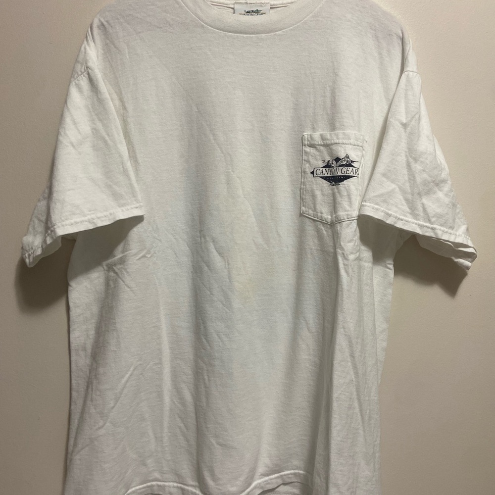 Vintage 90’s Game Over Fishing Pocket T-shirt